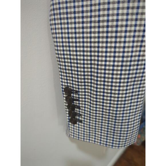 Madewell Kline Houndstooth Blazer Jacket NWT - Picture 2 of 6